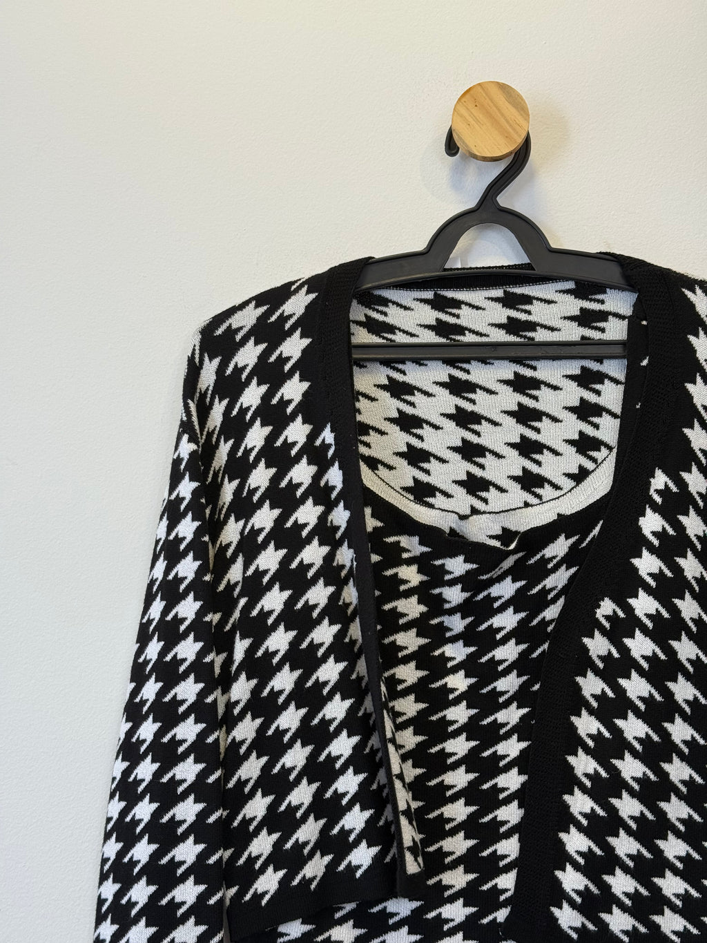 Twin Set Tricot Pied de Coq