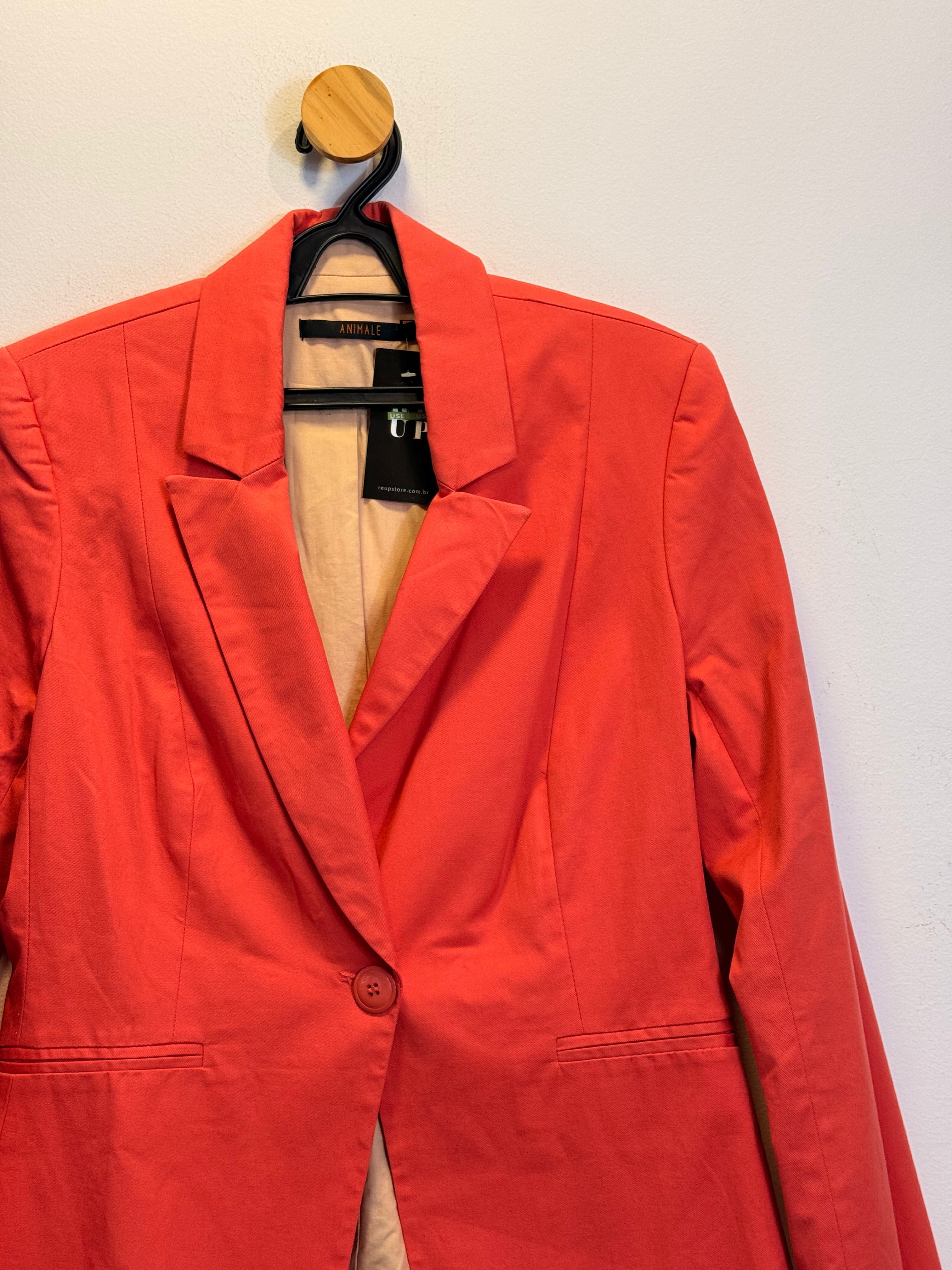 Blazer Laranja Animale