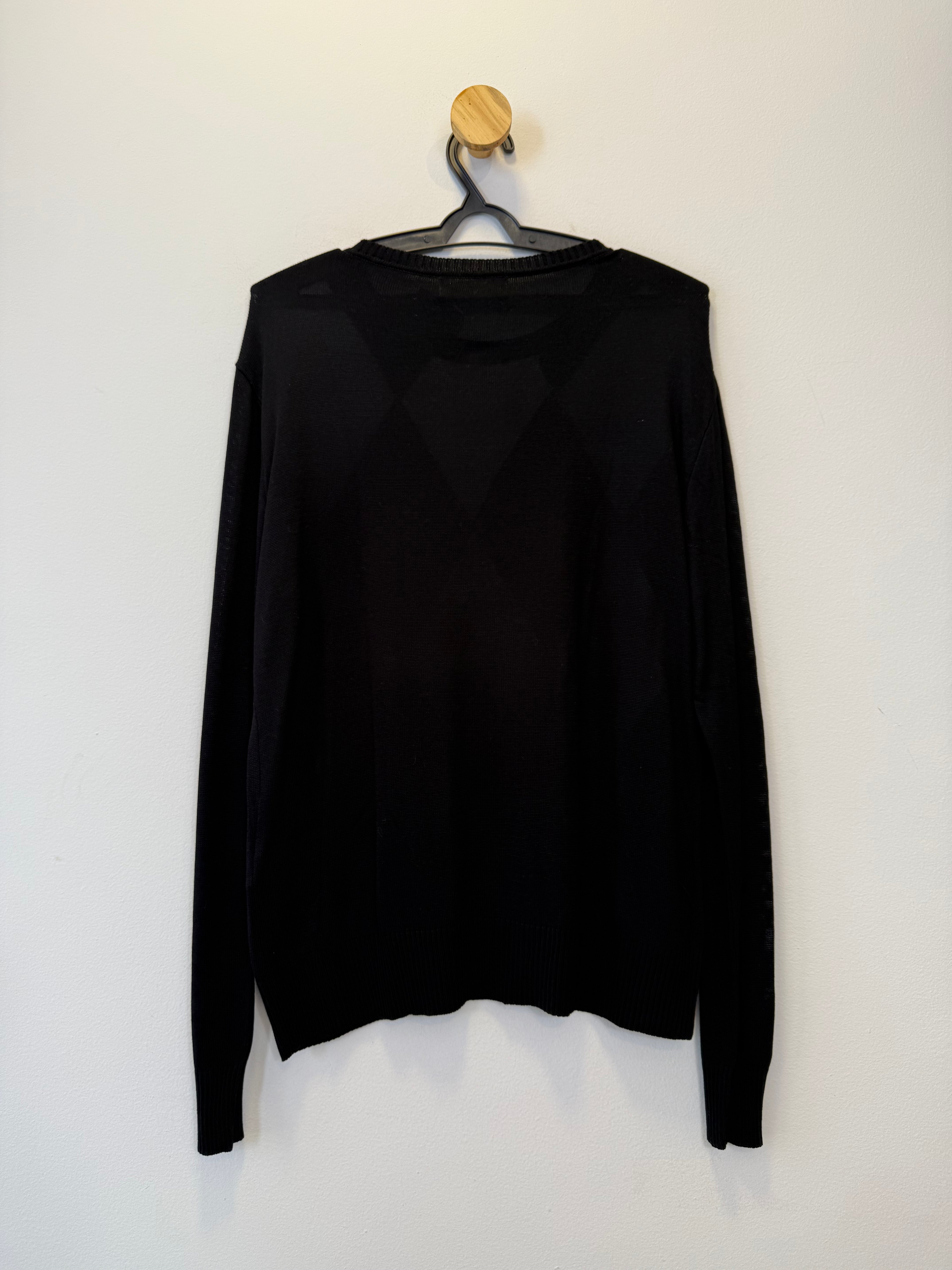 Suéter Tricot Estampa Rombos