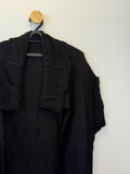 Colete em Tricot  Alongado Preto