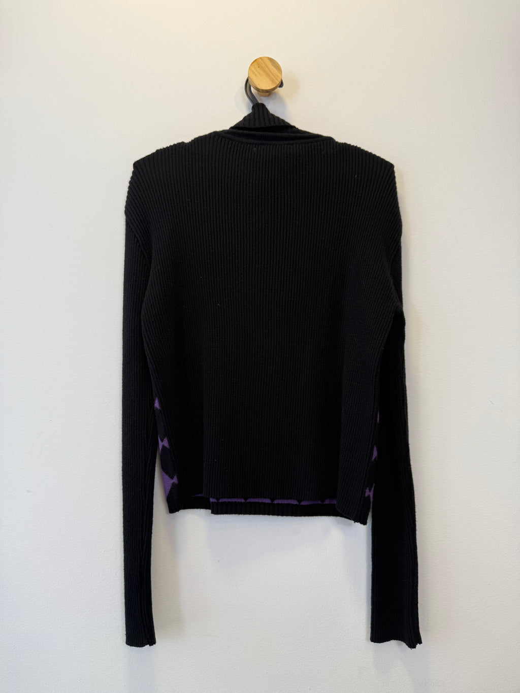 Suéter Tricot Gola Alta Rombos