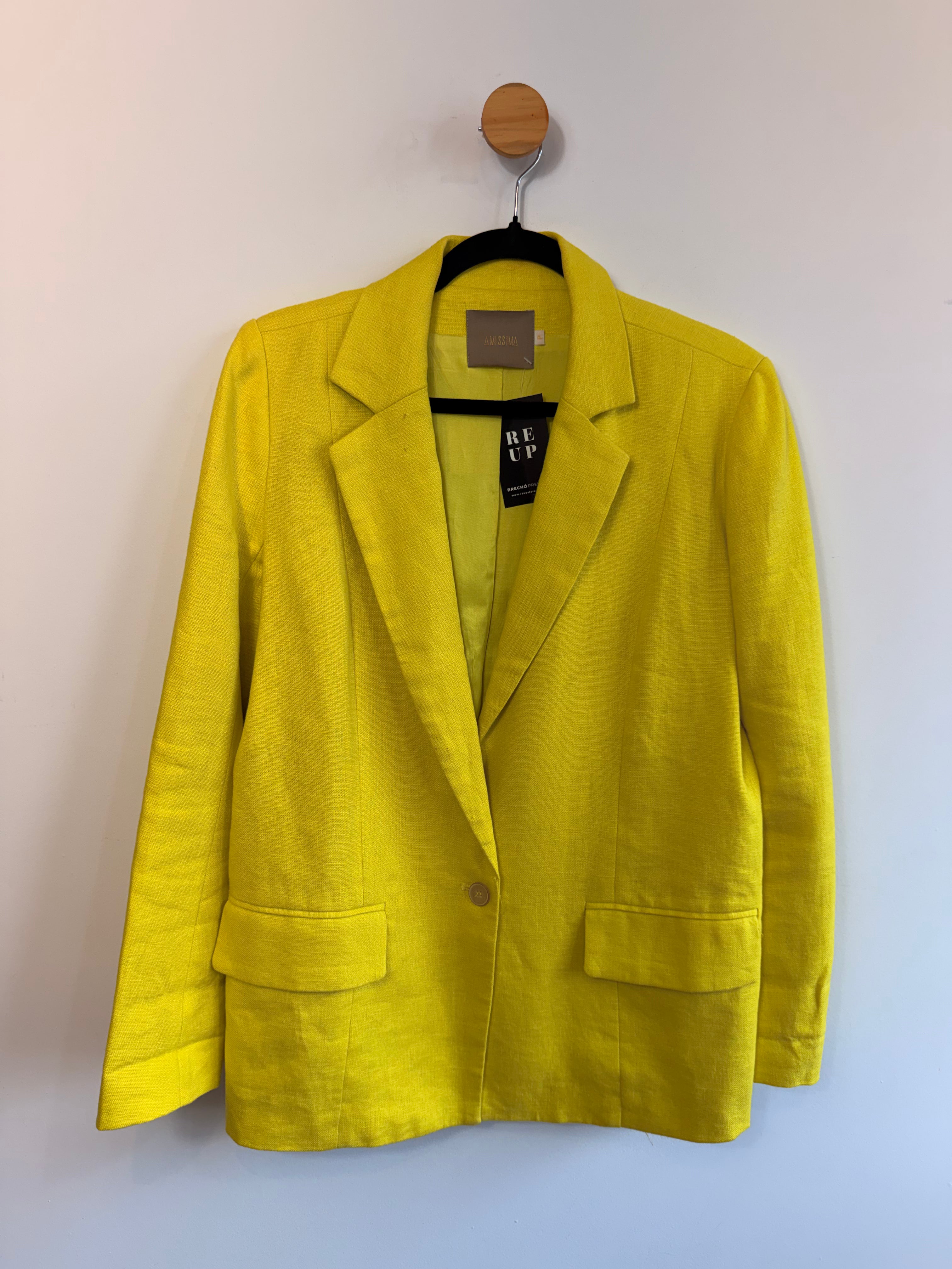 Blazer Amarelo Amissima