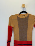 Suéter em Tricot Ocre