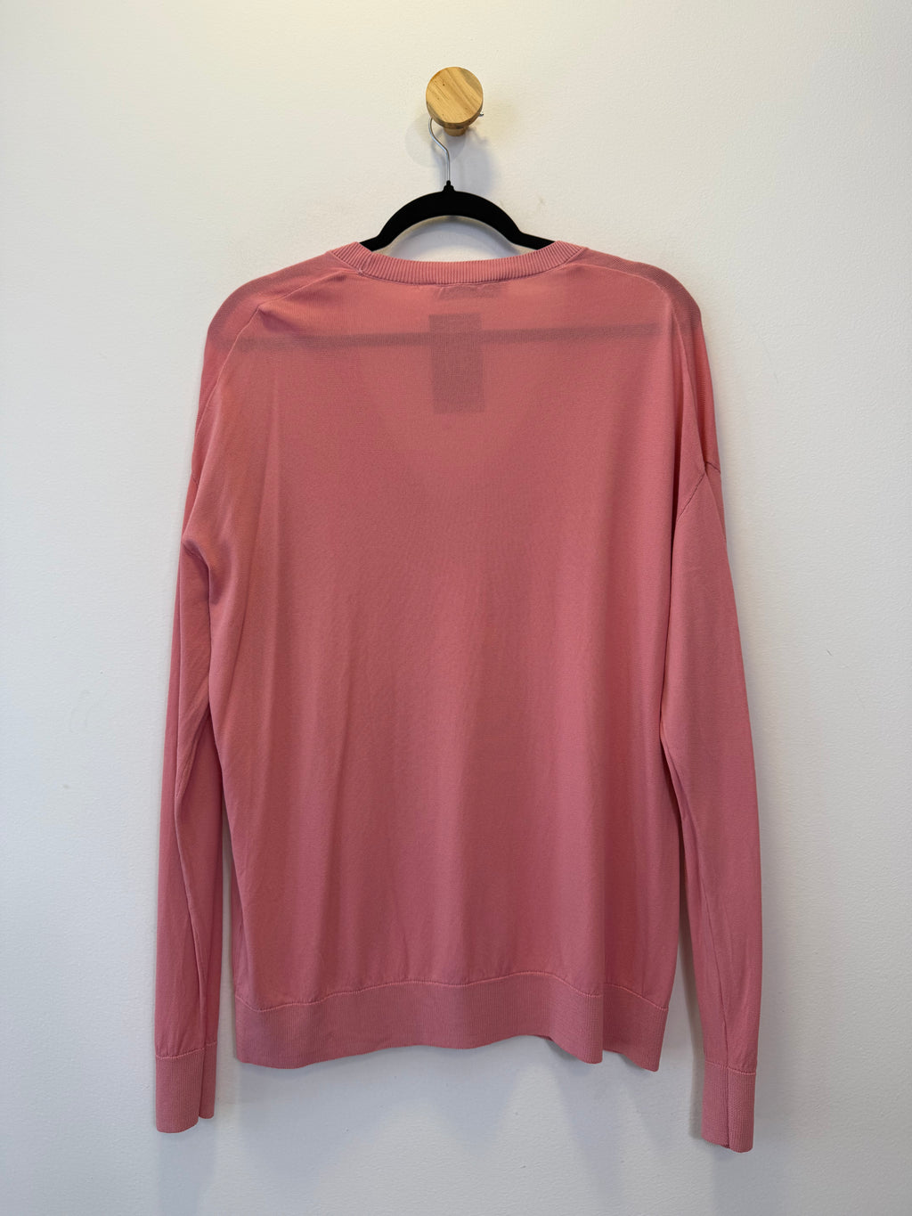 Suéter Tricot Gola V Rosa