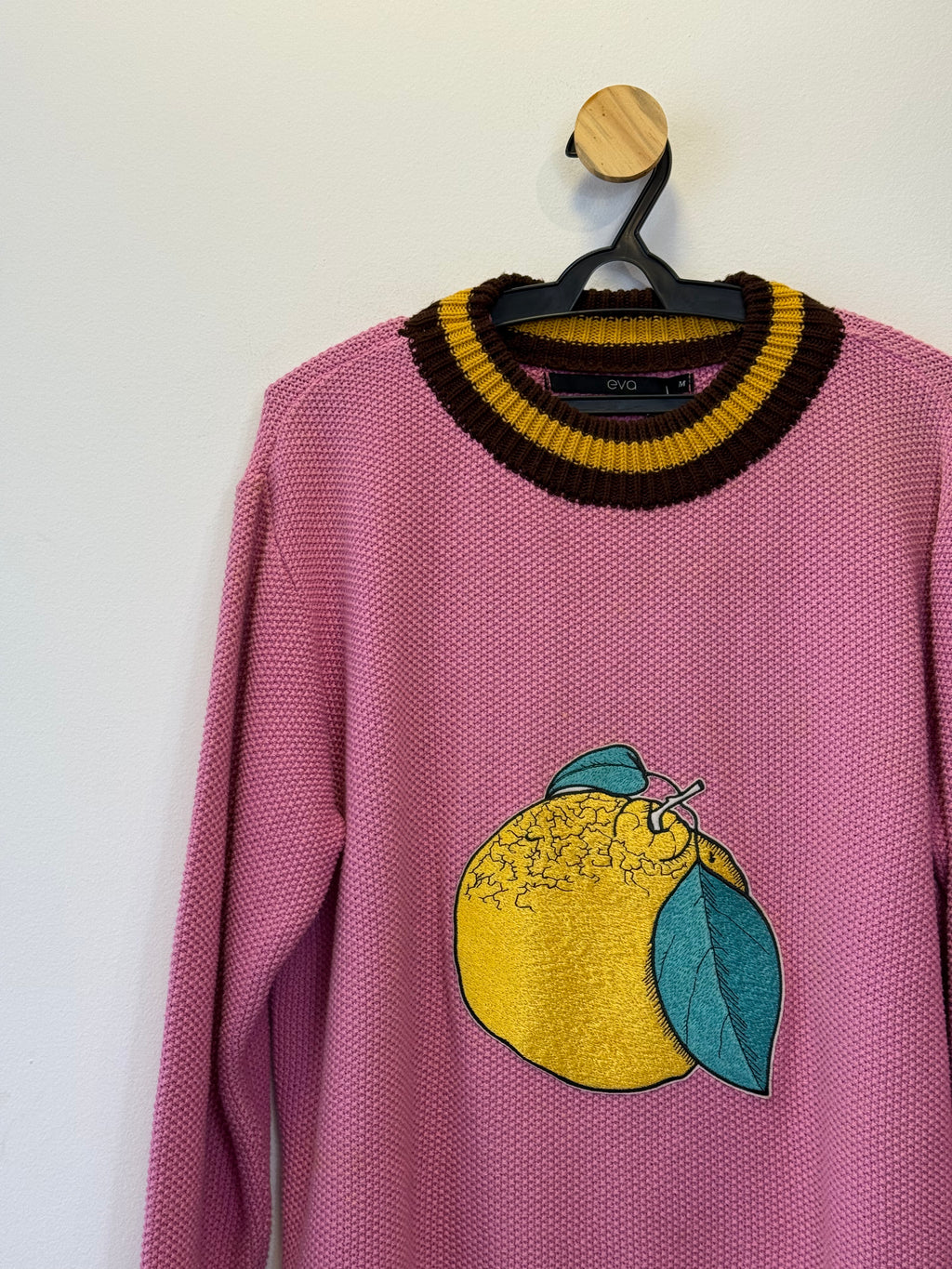 Pulôver Tricot Rosa