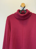 Suéter Cropped Tricot Púrpura