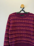 Pulôver Tricot Purpúra Listrado