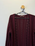 Kimono Tricot Bordo