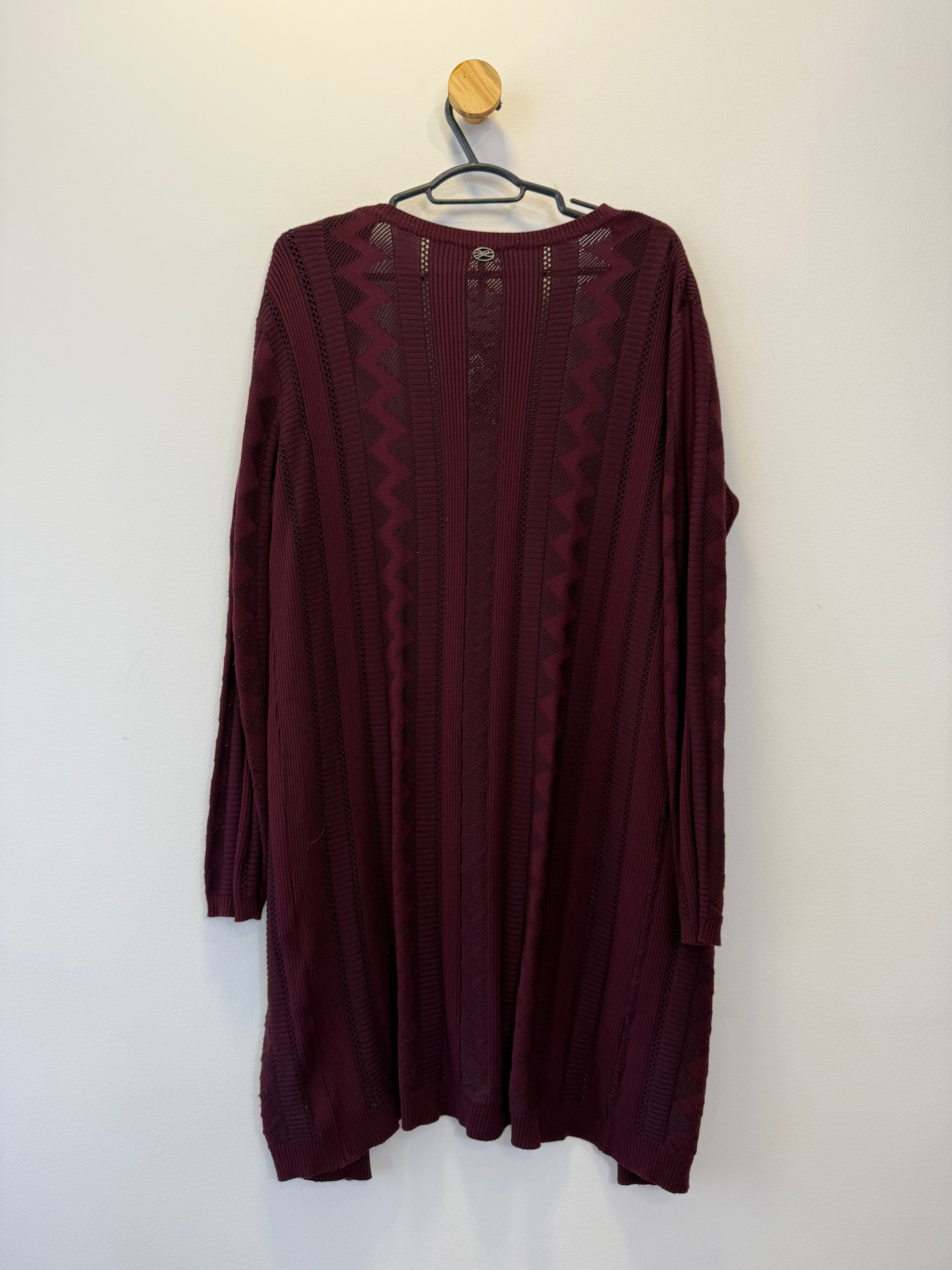 Kimono Tricot Bordo