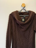 Vestido Tricot Marrom