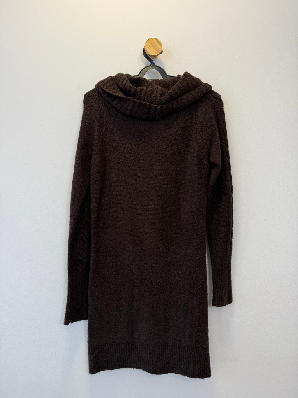 Vestido Tricot Marrom