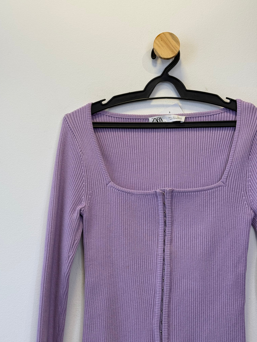 Cropped Tricot Lilás