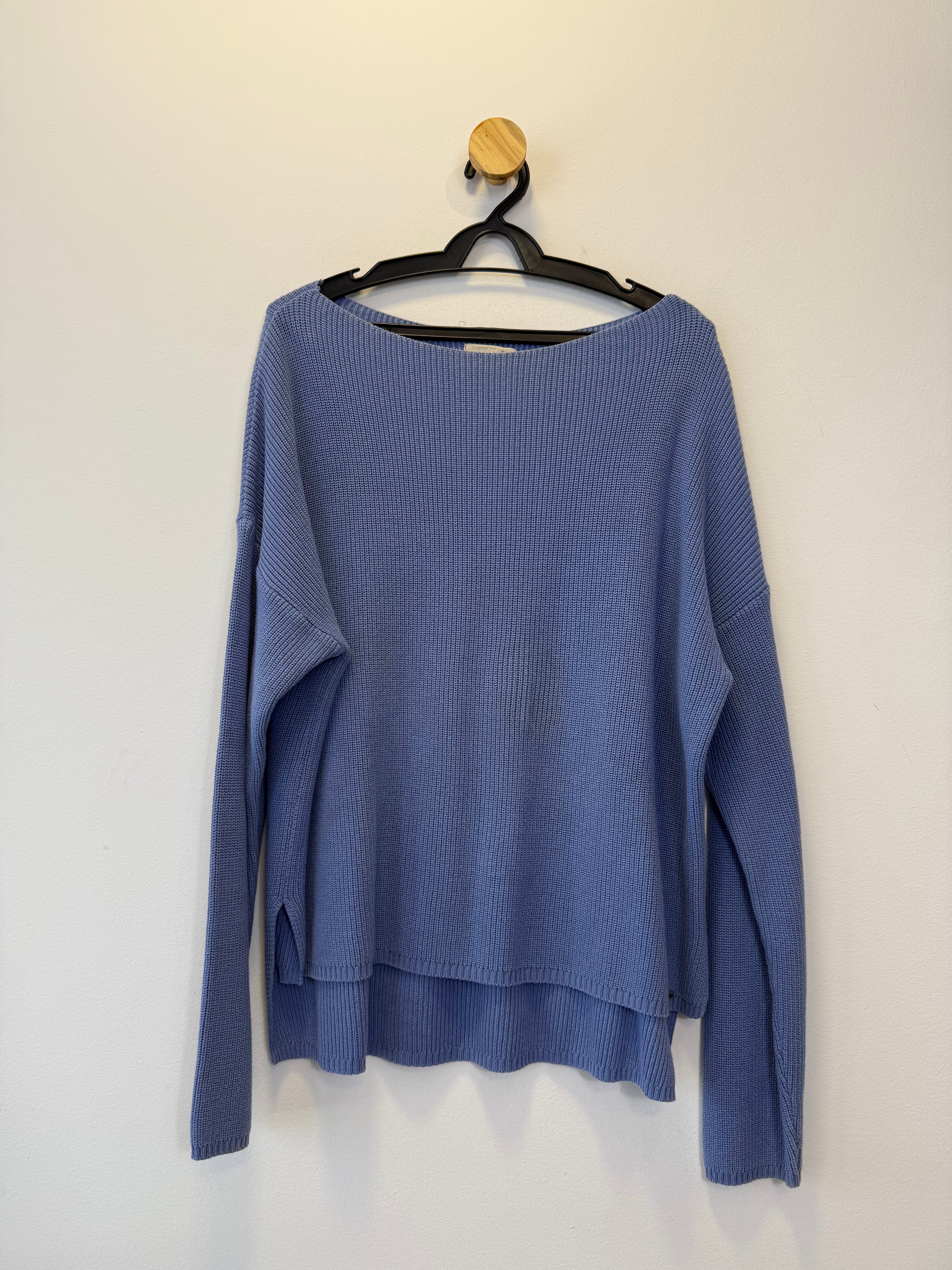 Suéter Tricot Azul Celeste