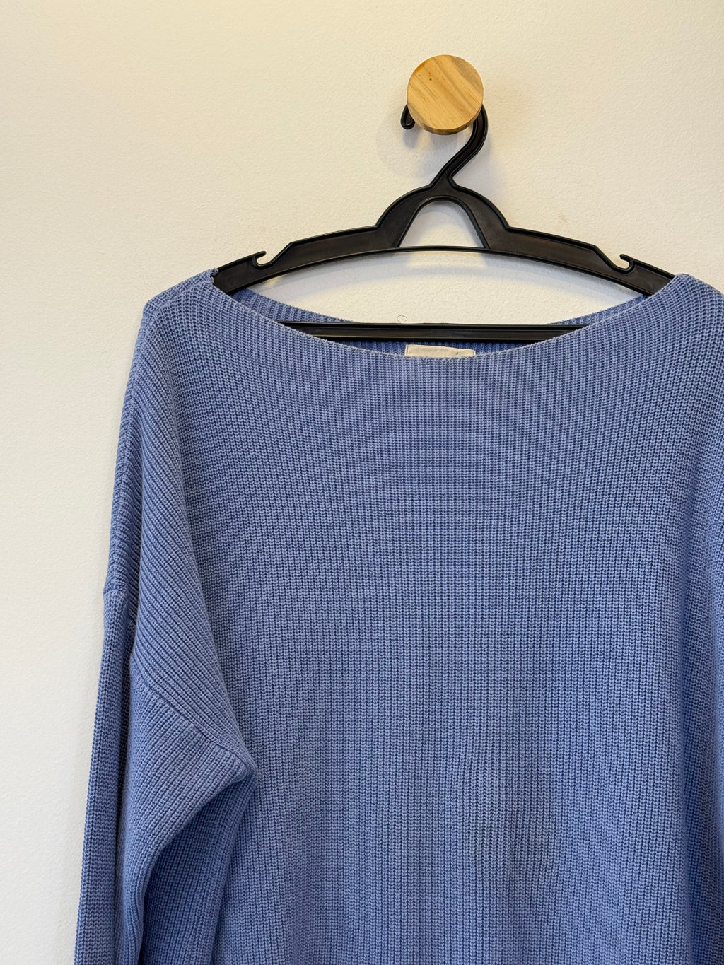 Suéter Tricot Azul Celeste