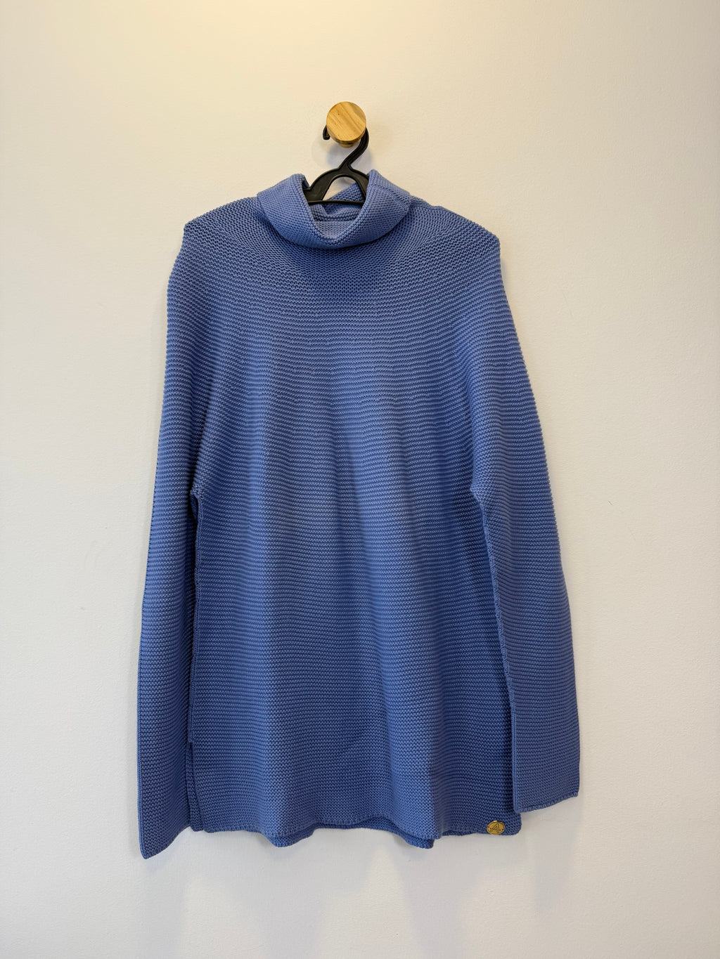 Pulôver Tricot Azul Celeste