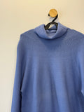 Pulôver Tricot Azul Celeste