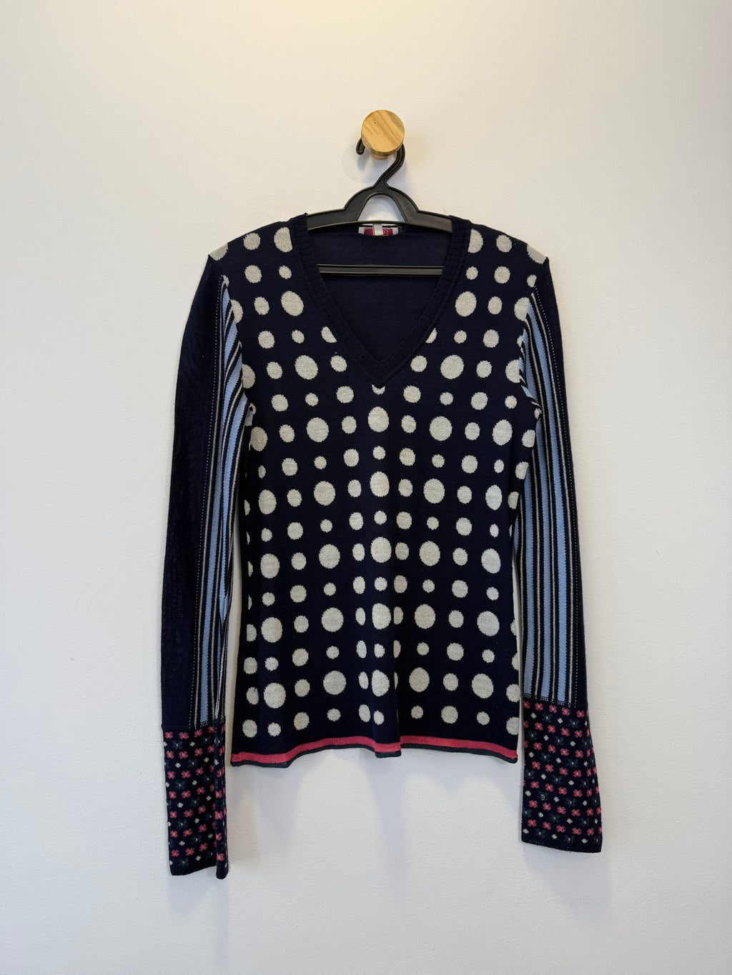 Suéter Tricot Poá