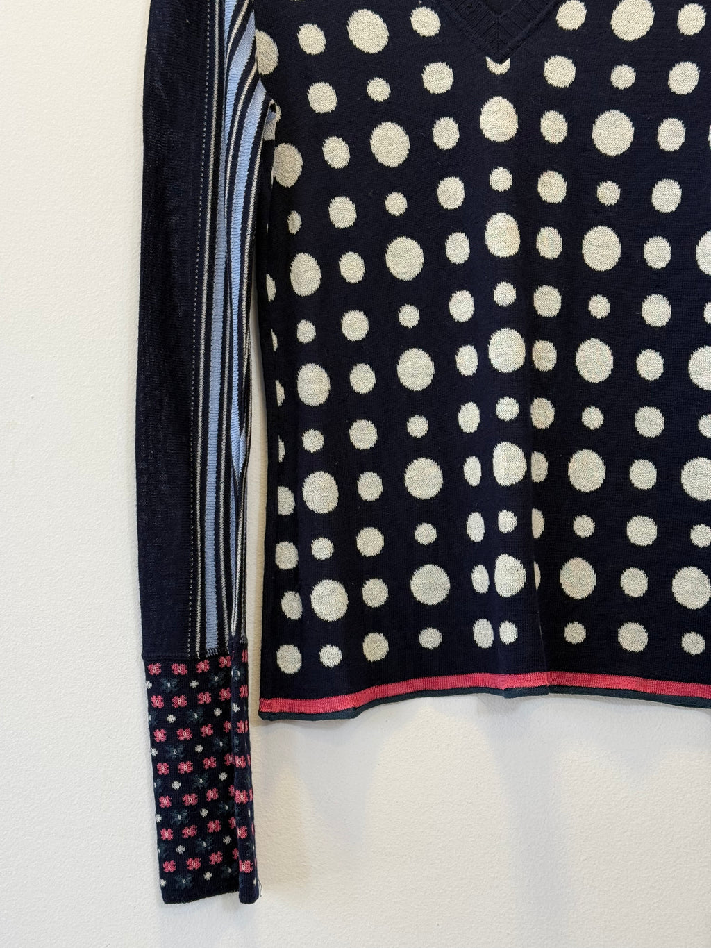Suéter Tricot Poá