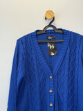 Cardigan Tricot Azul Naval
