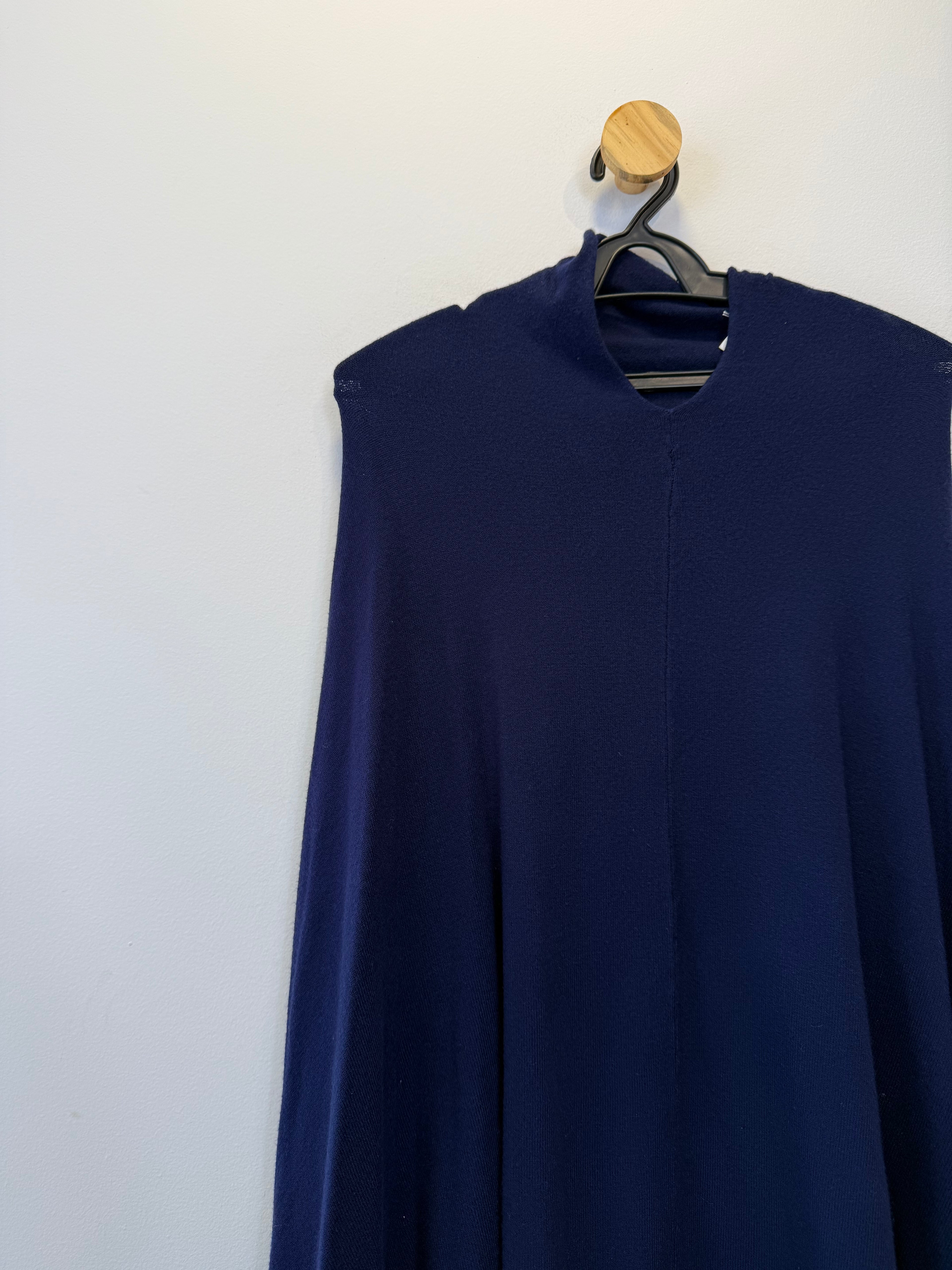 Capa Tricot Azul Petrólio