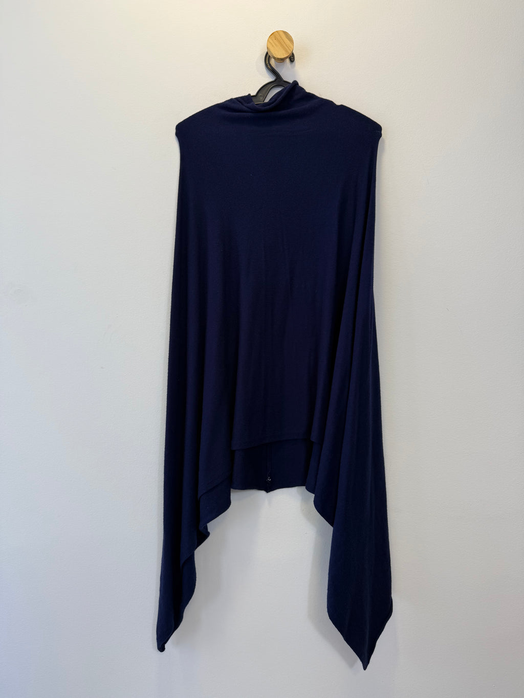 Capa Tricot Azul Petrólio
