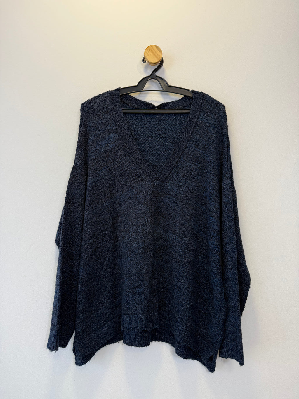 Suéter Tricot Degradê Azul