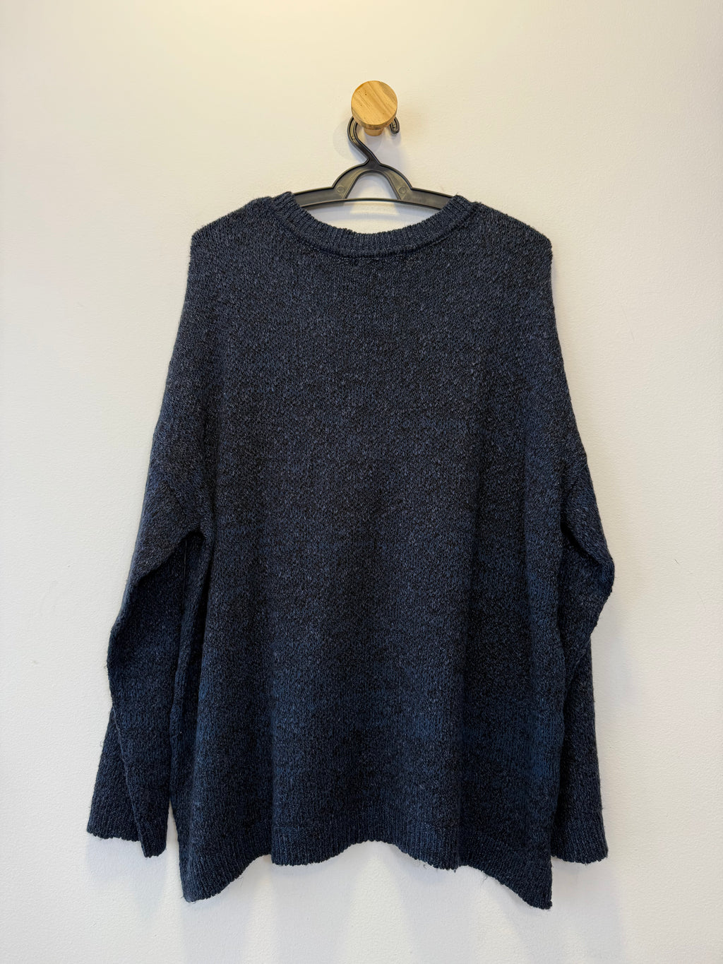 Suéter Tricot Degradê Azul