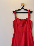 Vestido Midi Vermelho