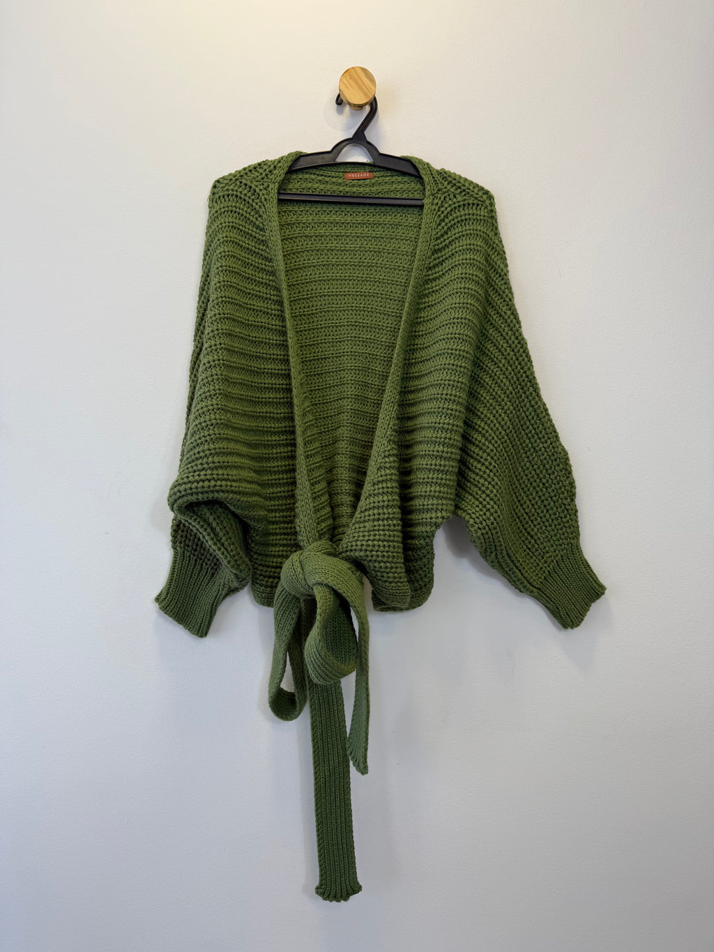 Blusa Tricot Verde Amaração