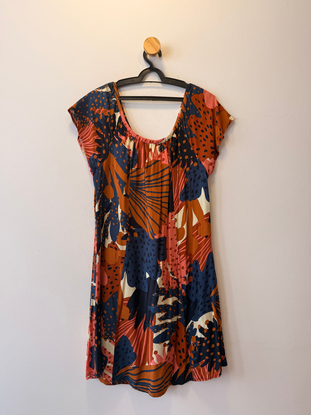 Vestido Curto Estampado
