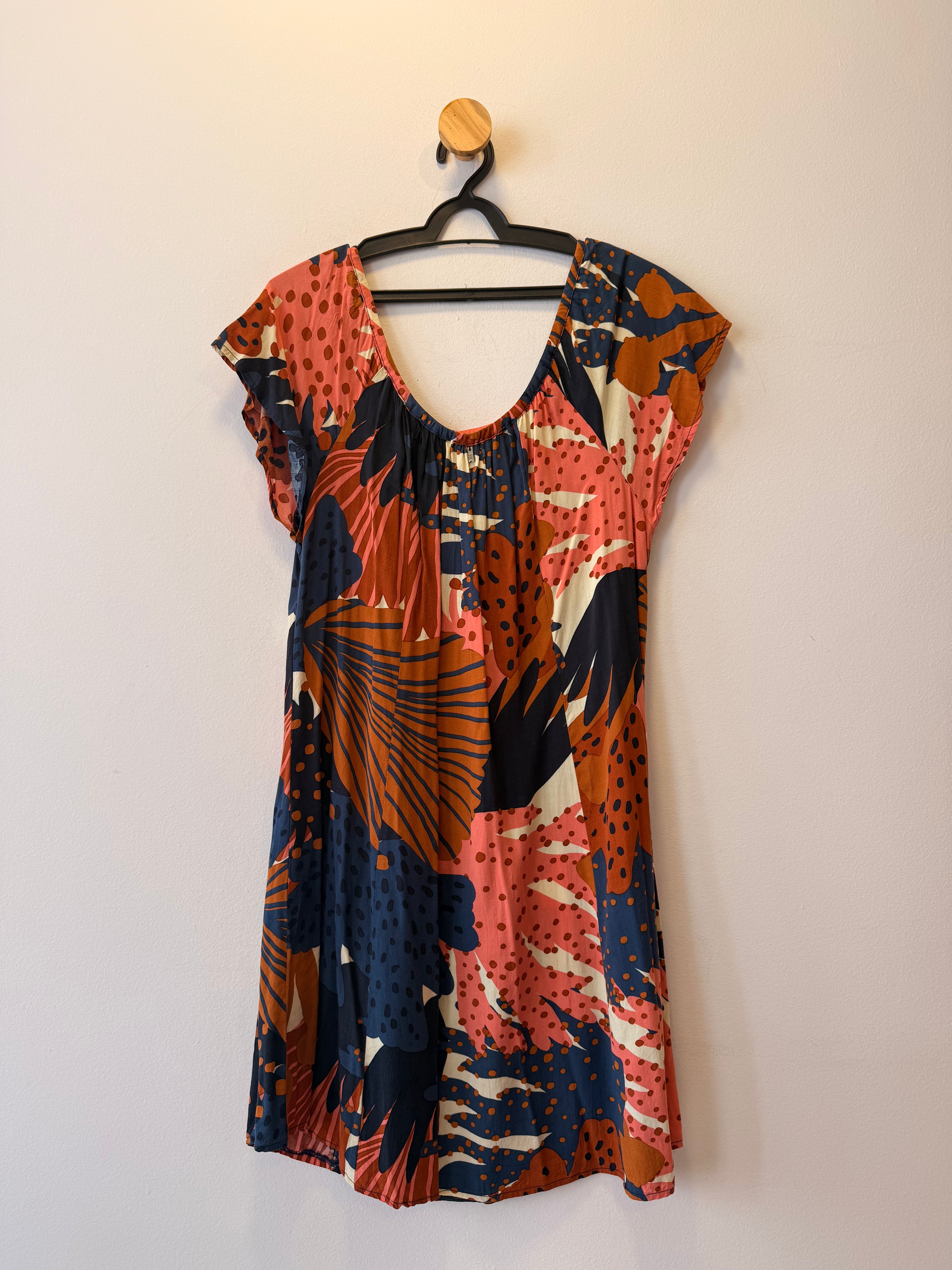 Vestido Curto Estampado