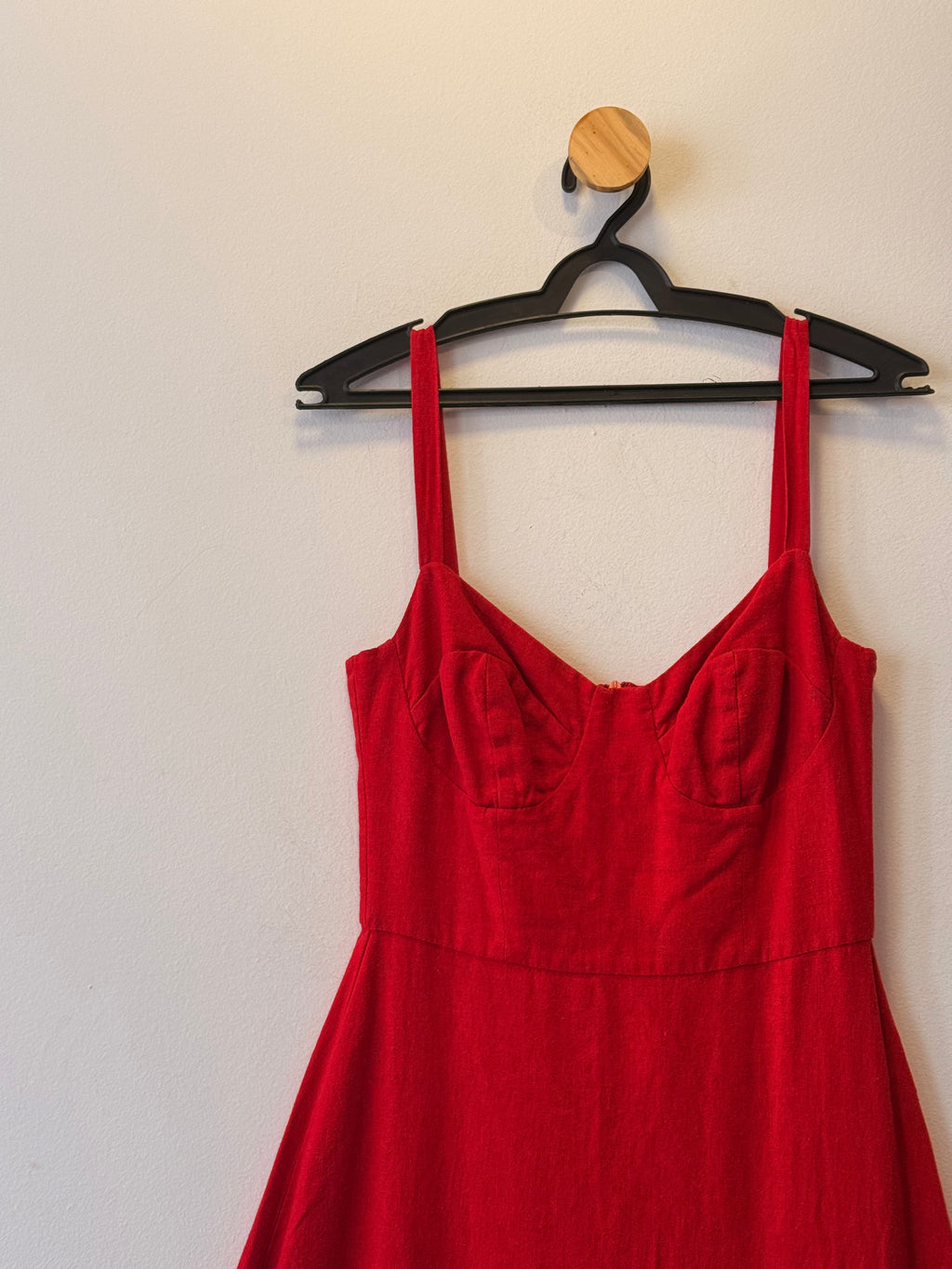 Vestido Meia Taça Vermelho
