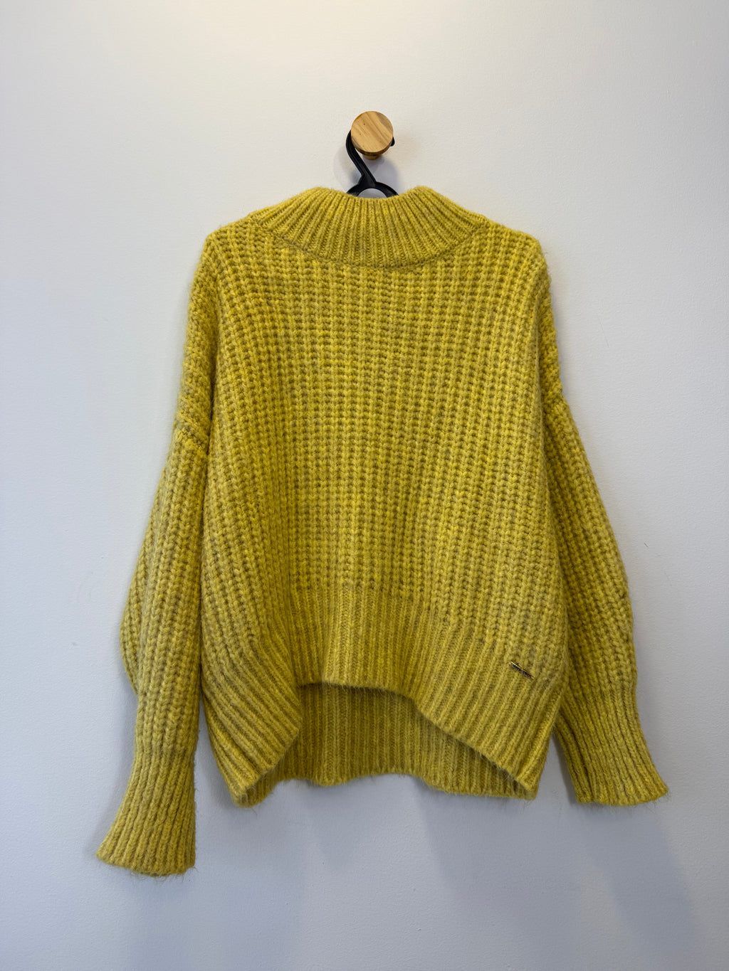 Pulôver Tricot Amarelo