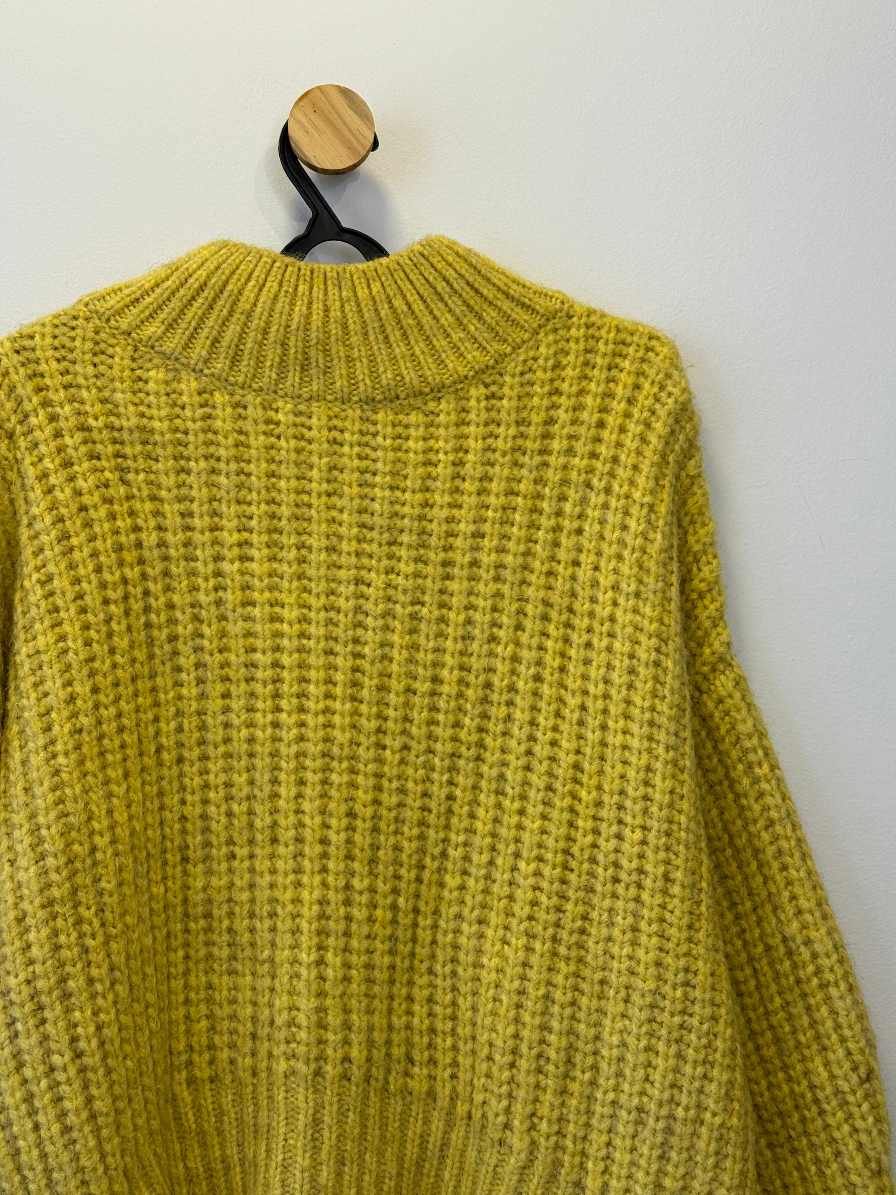 Pulôver Tricot Amarelo