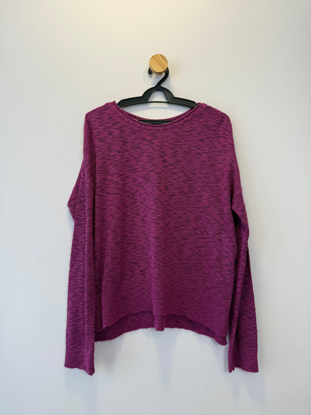Blusa Tricot Mescla Magenta