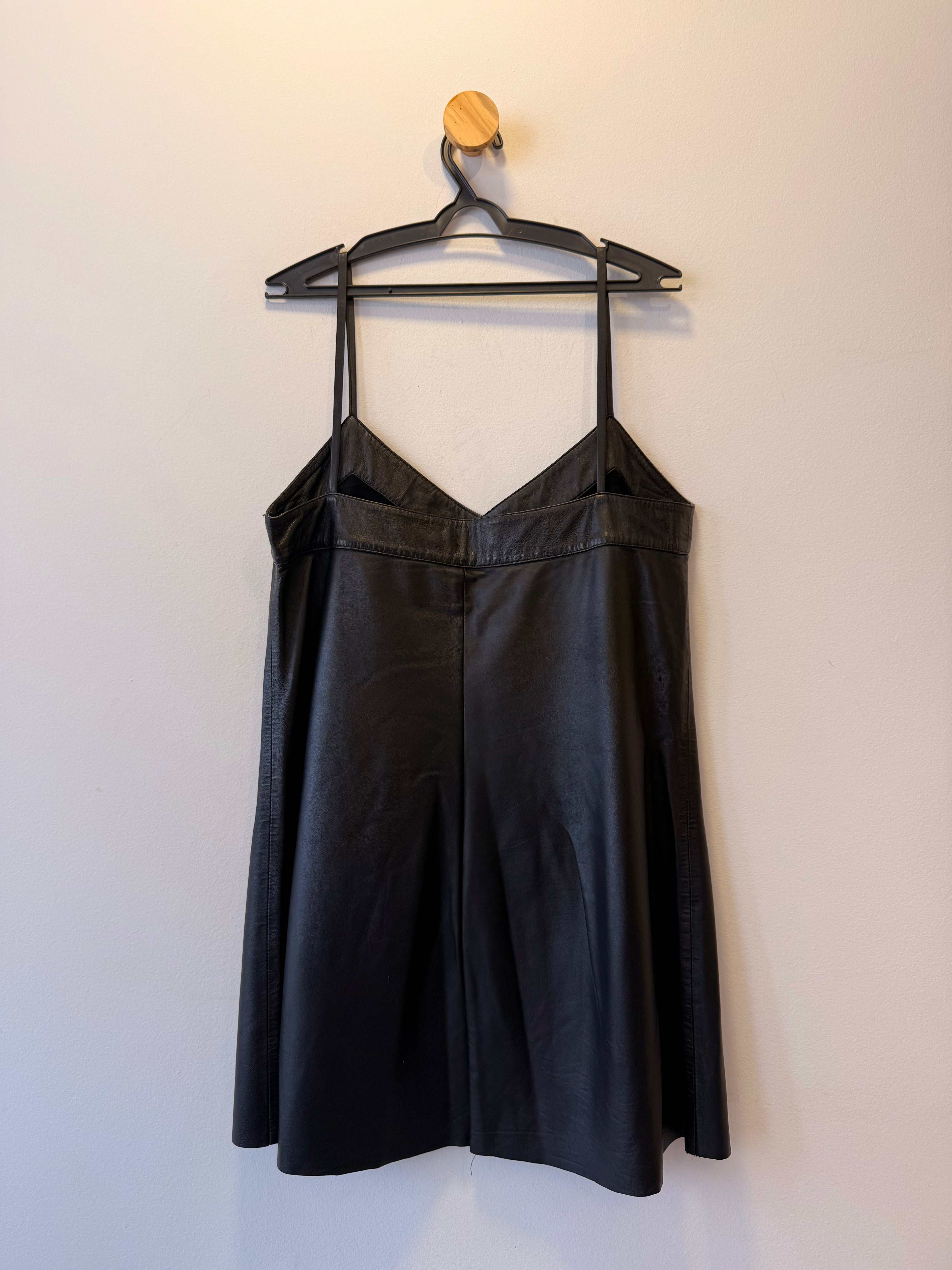 Vestido Couro Tannerie
