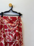 Saia Midi Pareô Estampada
