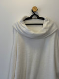 Suéter Tricot Felpudo Branco