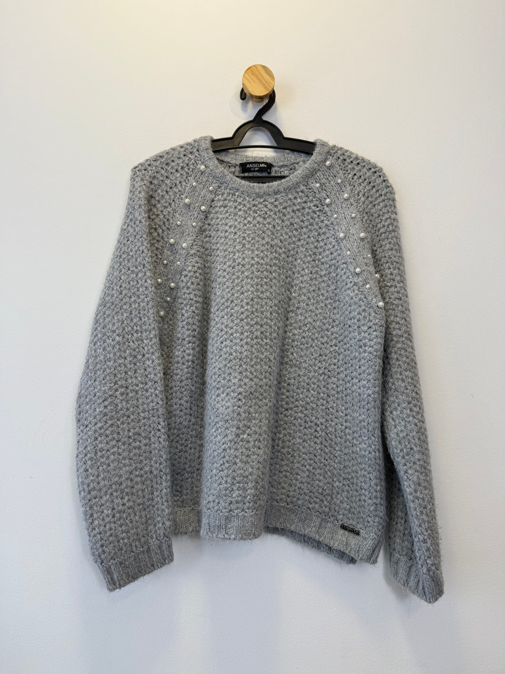 Tricot Cinza Anselmi