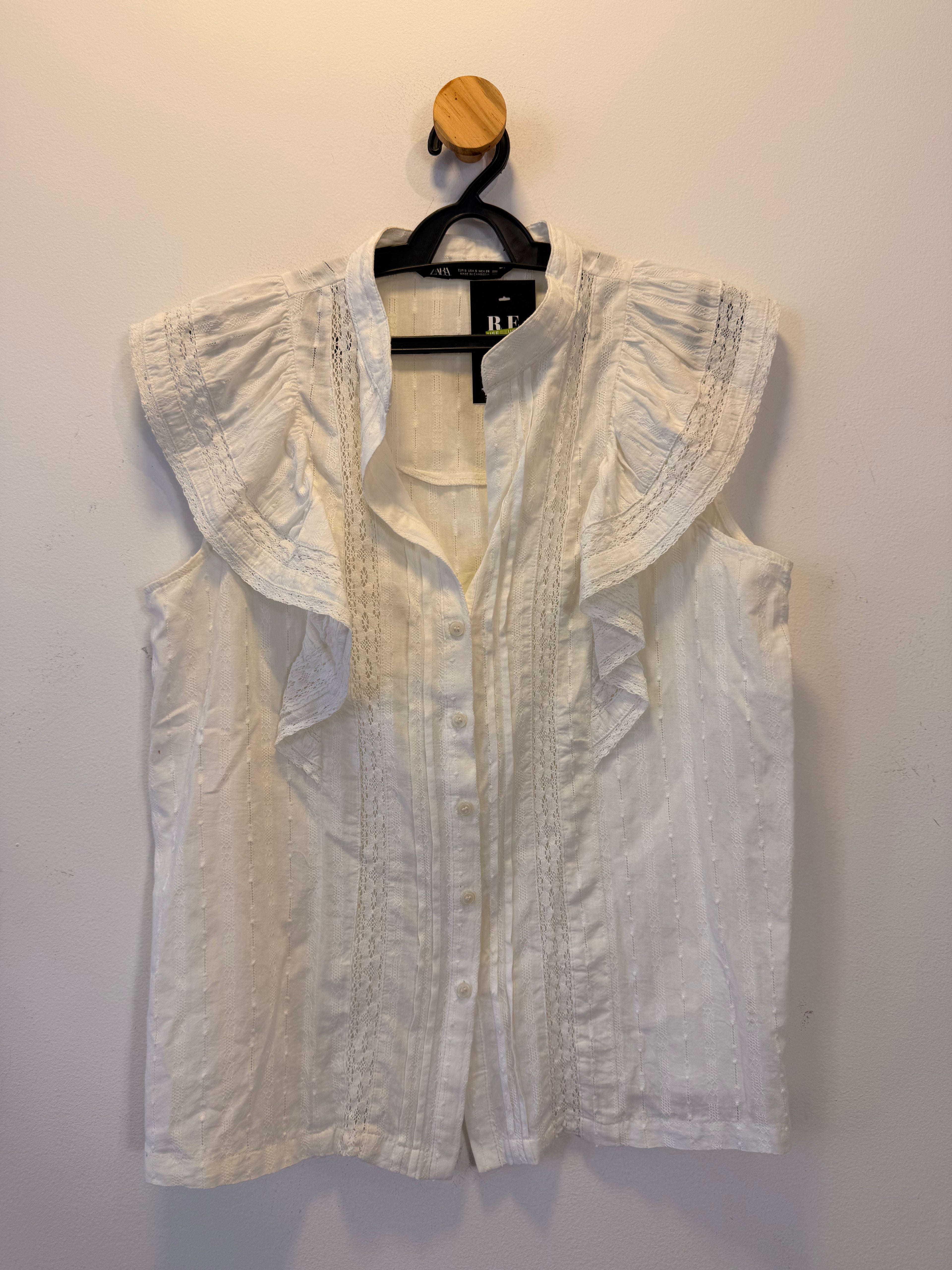 Blusa Branca Zara