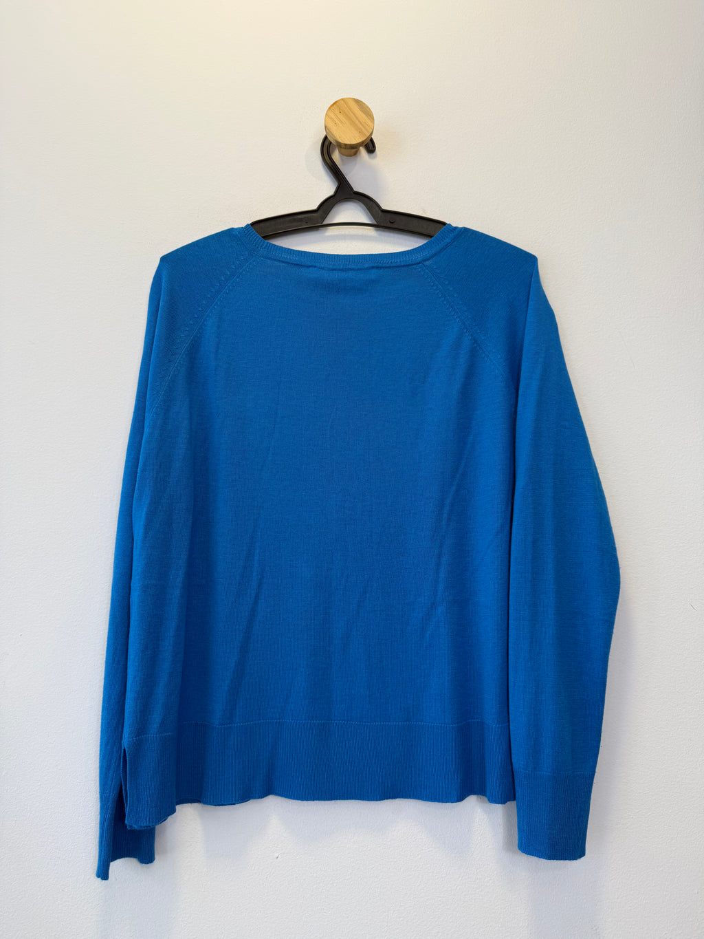 Blusa Tricot Azul Mediterrâneo