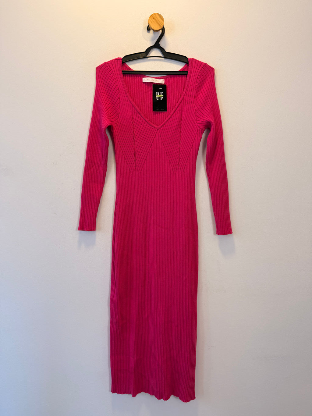 Vestido de Tricot Rosa