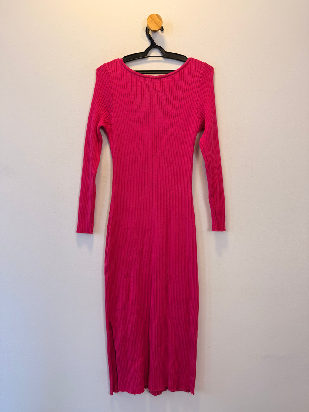 Vestido de Tricot Rosa