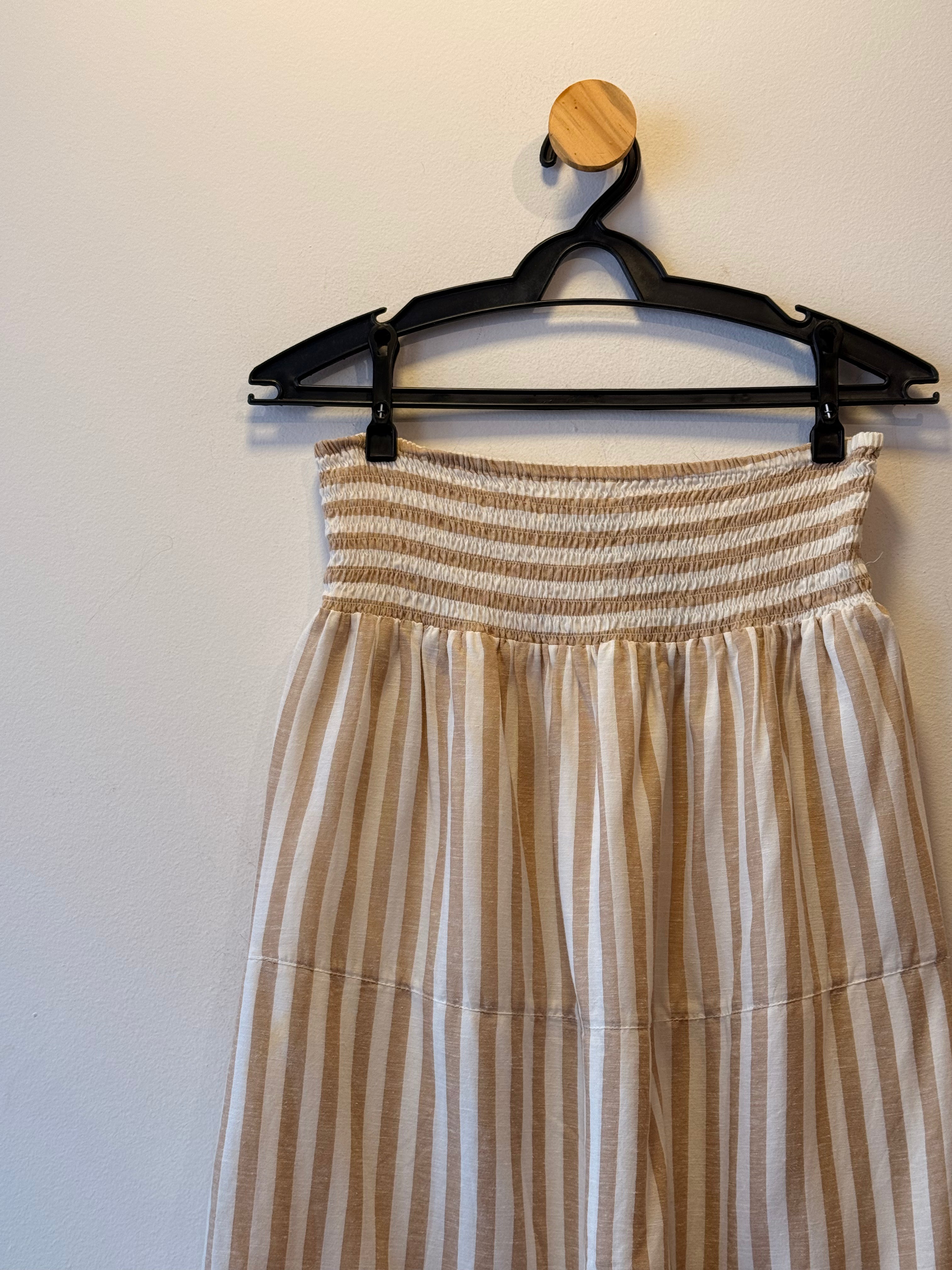 Saia Longa com Estampa Listrada