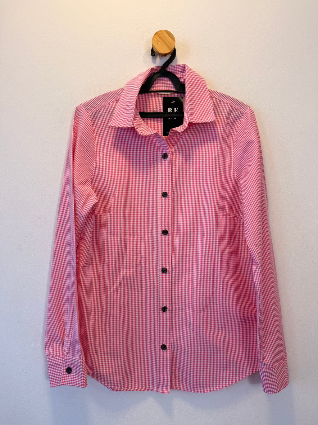Camisa Xadrez Rosa