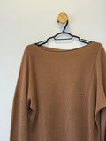 Blusa Tricot Marrom