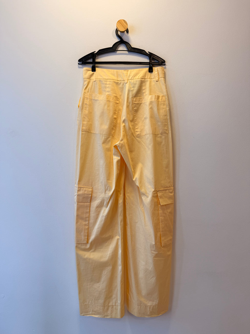 Calça Cargo Amarelo Manteiga