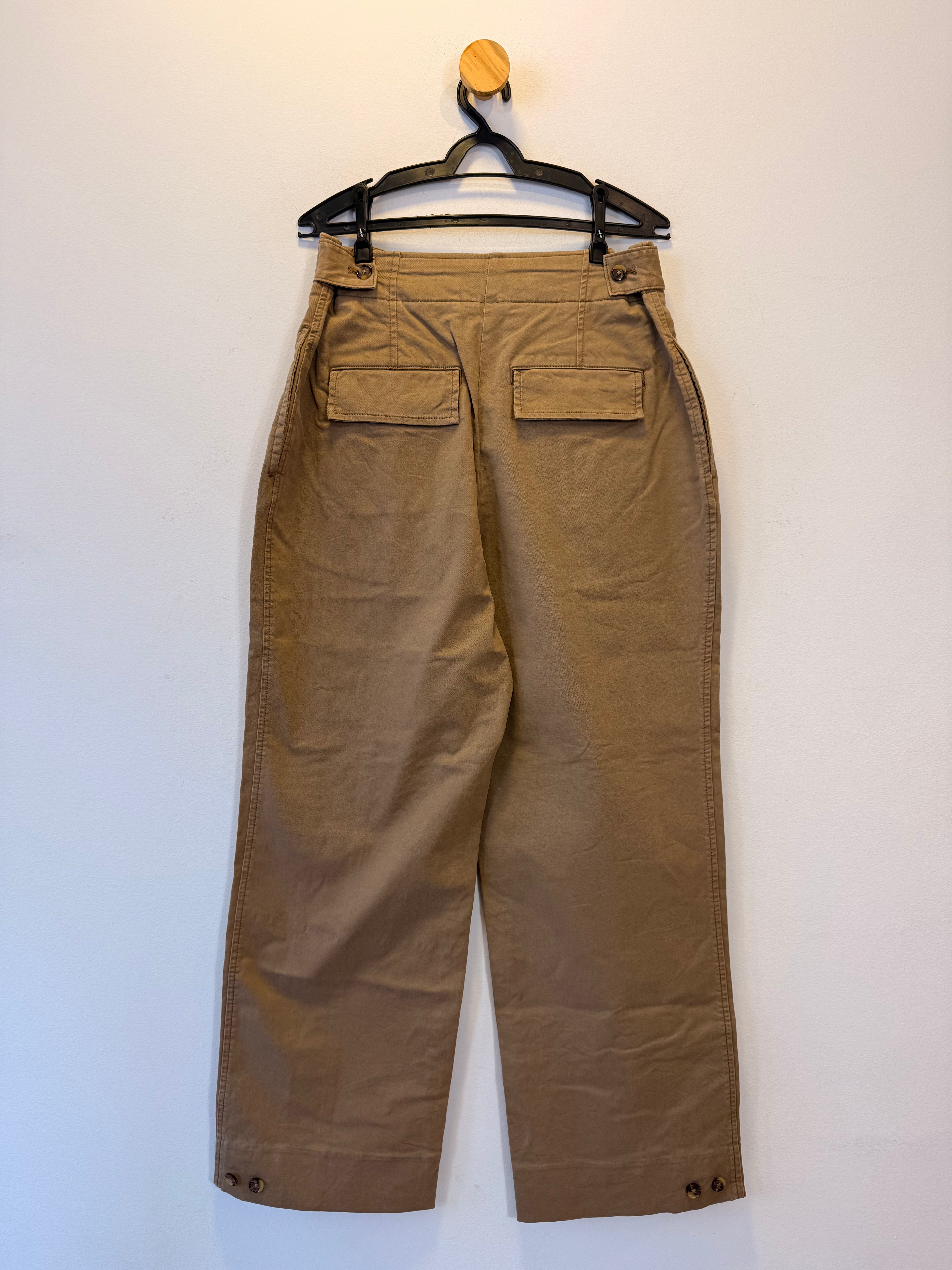 Calça Verde Militar Banana Republic