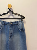 Saia Midi Jeans