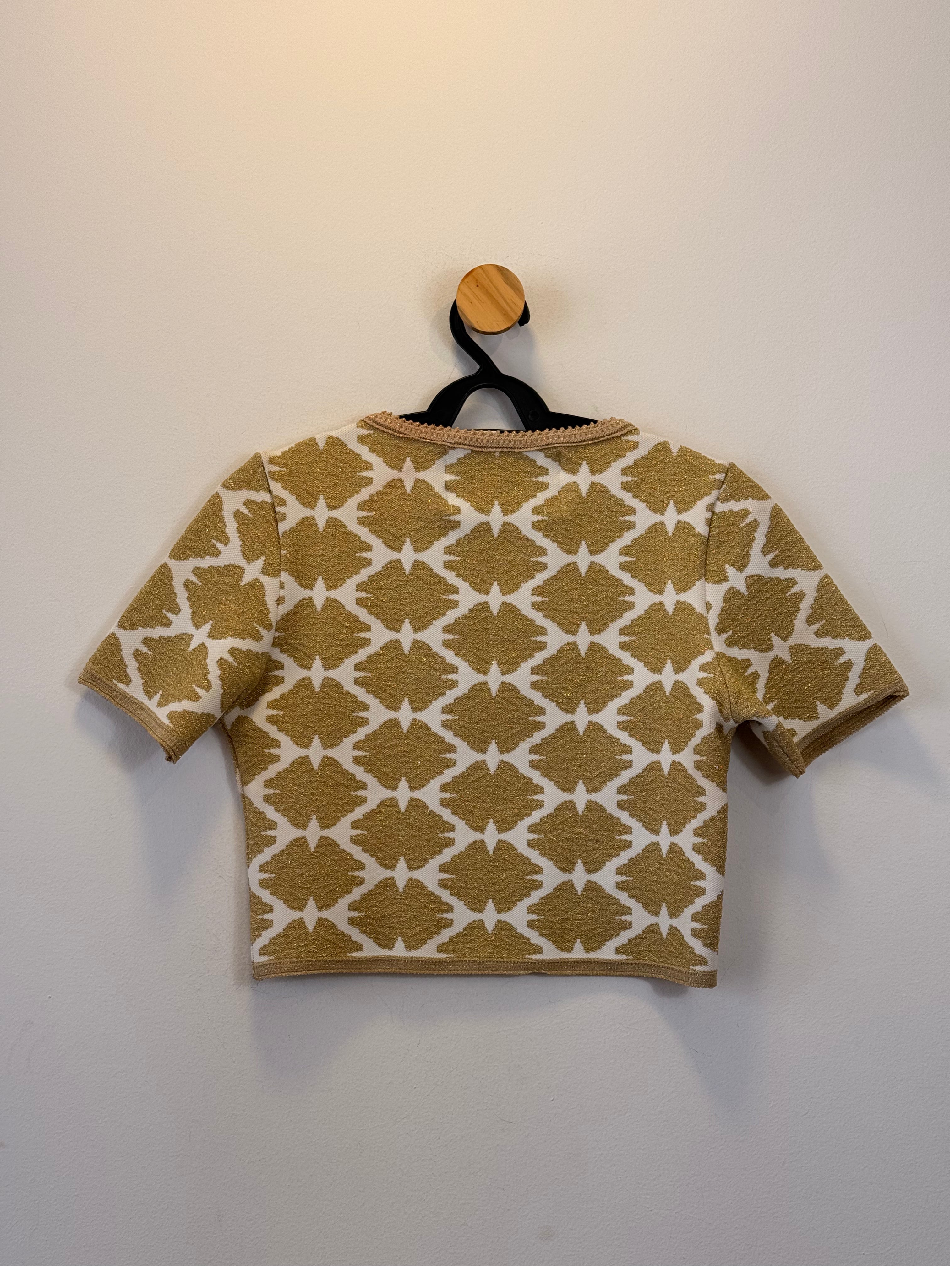 Conjunto Branco e Dourado Agilitá